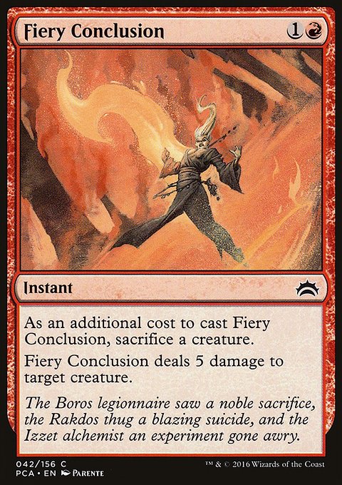 Fiery Conclusion